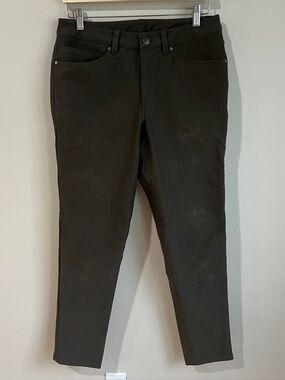 Lululemon ABC Classic-Fit 5 Pocket Pant Utilitech Mens Size 30x31 Olive Green